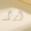 Custom Creative Design High Quality Zircon Sterling Silver Anniversary Gift Earring Jewelry Women