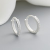 Vintage 925 Sterling Silver Aaa Cubic Zircon Women'S Accessories Fashion Jewelry Earrings