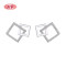 Fashion Jewelry For Women 925 Sterling Silver Irregular Geometry Minimalist Stud Earrings