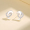 Custom Wholesale Jewelry 925 Sterling Silver Cute Dolphin Pattern For Women Studs Earring