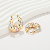 Hot Selling Statement Vintage Fine Jewelry Gold Plating Custom Wholesale Jewelry Bulk Earrings