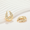 Hd Accessories Wholesale Trendy Vintage 18K Gold Women Earrings Suppliers Hoop Earrings