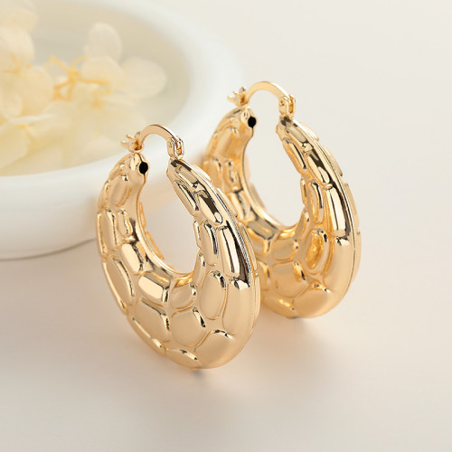 High Quality Wholesale Luxury Wedding Earring Bulk Girls 18K Plated Earrings Women Hoops