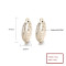 High Quality Wholesale Luxury Wedding Earring Bulk Girls 18K Plated Earrings Women Hoops