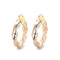 Hengdian High Quality Personalized Irregular 18K Laminated Gold Wholesale Personalized Hoop Earrings