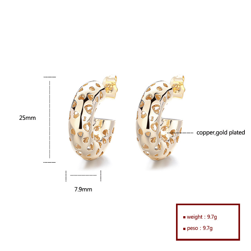 Unique 18k Personalized Alloy Women's Earrings - Wholesale Fashion Jewelry