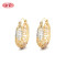 Hd High Quality Alloy Vintage Style Women'S Jewelry Custom Wholesale Hoop Earings 18K Gold