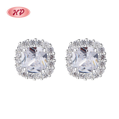 Clavos de plata esterlina CZ Jewelry wholesale HD Jewelry custom pendientes