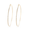 Vintage Style Jewelry Wholesale 18K Gold Customized No Moq Earrings Fashion Hoop Earings