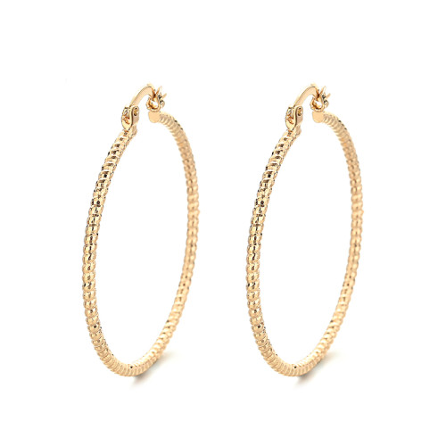 Hd Fashion Custom Made 18K Gold Jewelry Wholesale Gold Hoop Earrings