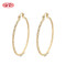 Trendy Style Bulk Women Custom Fashion Earrings Wholesale Earring Hoops