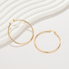 China Manufacturer Wholesale 18K Plated Jewelry Bulk Women Hoop Earrings For Women