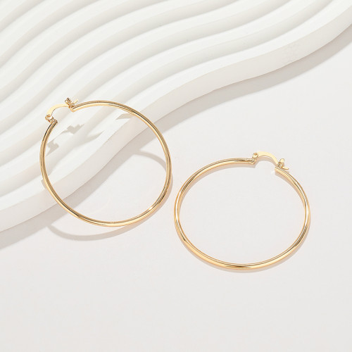 China Manufacturer Wholesale 18K Plated Jewelry Bulk Women Hoop Earrings For Women