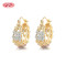 Colorful Patterned Fashion High Jewelry For Women Wholesale Vintage Style Hoop Earrings