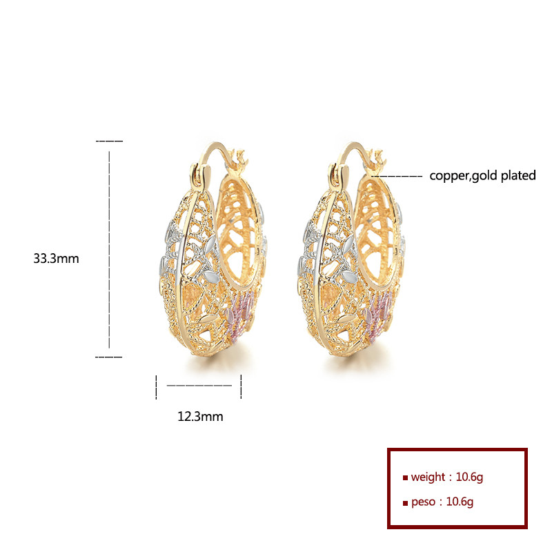 Unique 18k Personalized Alloy Women's Earrings - Wholesale Fashion Jewelry