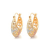 18K Laminated Gold Customized Hd Accessories Wholesale Fashion Jewelry Earrings