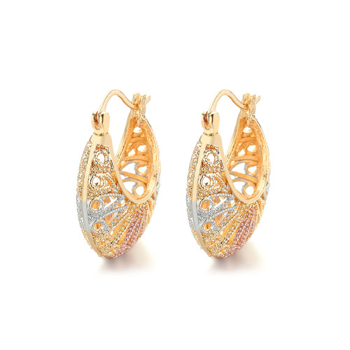 18K Laminated Gold Customized Hd Accessories Wholesale Fashion Jewelry Earrings