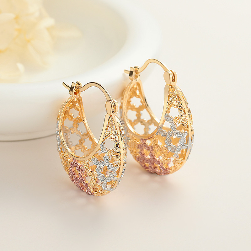 Unique 18k Personalized Alloy Women's Earrings - Wholesale Fashion Jewelry