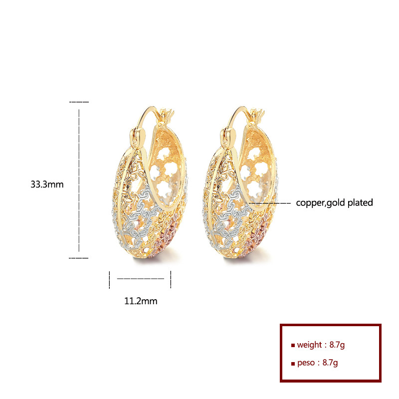 Unique 18k Personalized Alloy Women's Earrings - Wholesale Fashion Jewelry