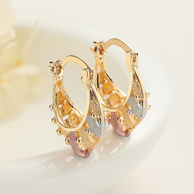 Unique 18k Personalized Alloy Women's Earrings - Wholesale Fashion Jewelry