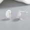 Custom Stud Earrings Hengdian Wholesale Popular Minimalist Cubic Zirconia Religious 925 Silver Earring