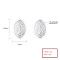 Custom Stud Earrings Hengdian Wholesale Popular Minimalist Cubic Zirconia Religious 925 Silver Earring
