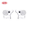 Clavos para los oídos Elephant Pattern 925 Classic retro Fashion Jewelry Orejeras