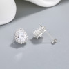 Elegant Wholesale Silver Stud Earrings Vintage Women'S 925 Silver Stud Earrings For Women