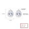 Elegant Wholesale Silver Stud Earrings Vintage Women'S 925 Silver Stud Earrings For Women