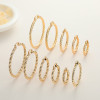 18K Gold Jewelry Wholesale Hoop Earrings Bulk Women Earrings Custom Wholesale Jewelry