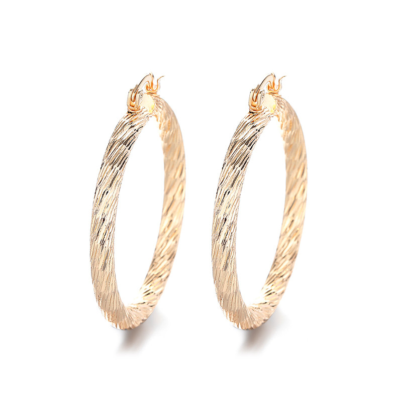 18K Gold-Plated Unique Ear Hoops