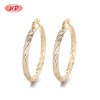 Fine Jewelry Hoop Earrings 18K Gold-Plated Quick Delivery Jewelry For Women Party Earrings