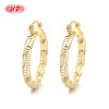 Vintage Style Jewelry Wholesale 18K Gold-Plated Women'S Earrings Classic Earrings Party Accessories