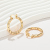 Vintage Style Jewelry Wholesale 18K Gold-Plated Women'S Earrings Classic Earrings Party Accessories