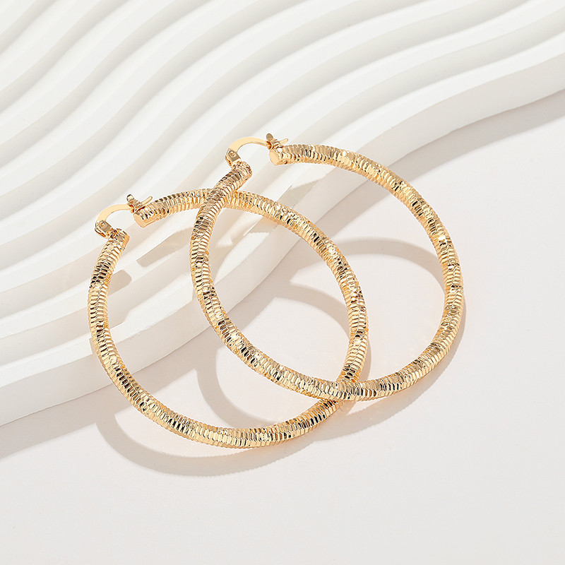 18K Gold-Plated Unique Ear Hoops