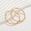 18K Gold Jewelry Wholesale Fashion Jewelry For Ladies 6 Cm Distinctive Earrings