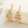 Vintage Style Jewelry Wholesale 2024 New Arrival Women Accesories Animal 18K Gold Earrings