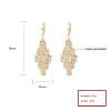 Free Shipping Gifts For Animal 18K Gold Jewelry Wholesale Earrings