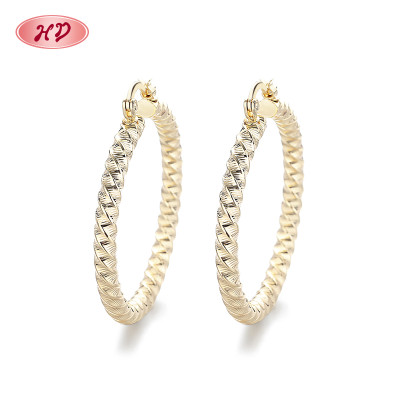 Gold Plated Earrings Wholesale High Quality Fashion Jewelry 18K Gold Jewelry Wholesale