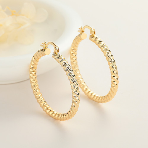 Gold Plated Earrings Wholesale High Quality Fashion Jewelry 18K Gold Jewelry Wholesale