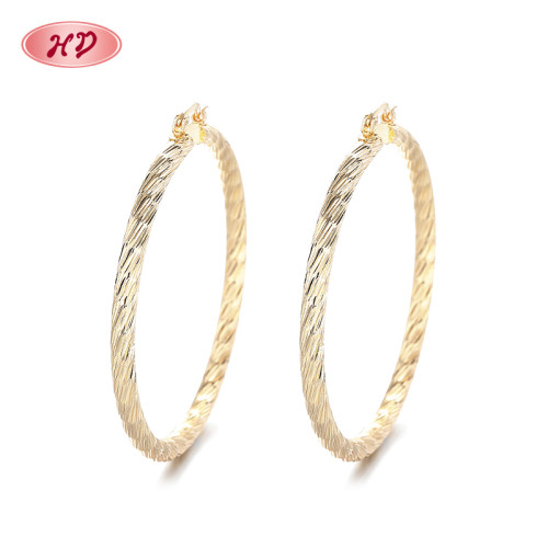 18K Gold Jewelry Wholesale China Factory Custom Fashion Earrings Custom Made Jewelry Wholesale