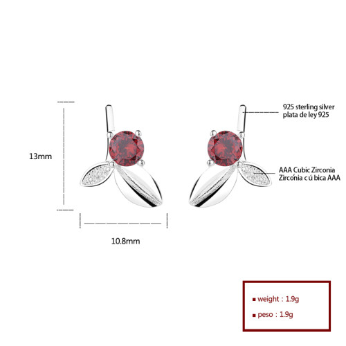 Flower Fine Jewelry  925 Sterling Silver Hd Accessories Sterling Silver Stud Earrings Wholesale