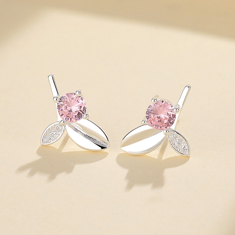 Radiant 925 Sterling Silver Cubic Zirconia Earrings