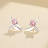 Pendientes de moda Stud Earrings 925 Sterling Silver Aaa Cubic Zirconia Fashion Jewelry Wholesale