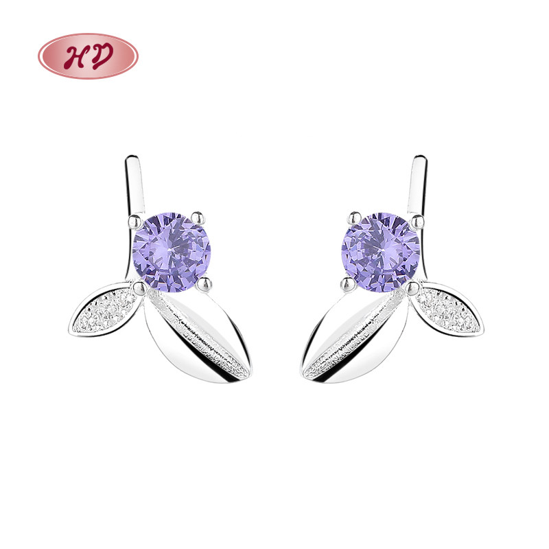 Exquisitos pendientes de plata S925