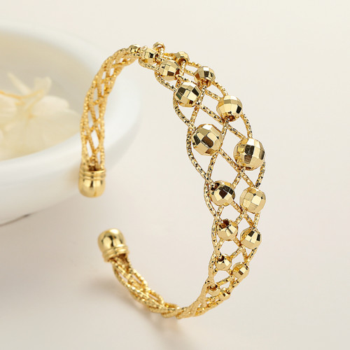 High Quality Charm Bracelets And Bangles Fashion Jewelry 18K Gold Filled For Women