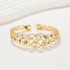 High Quality Charm Bracelets And Bangles Fashion Jewelry 18K Gold Filled For Women