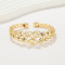 High Quality Charm Bracelets And Bangles Fashion Jewelry 18K Gold Filled For Women