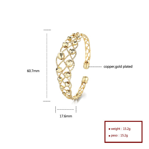 High Quality Charm Bracelets And Bangles Fashion Jewelry 18K Gold Filled For Women