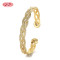 Free Shipping Custom Hdfashion Jewelry Wholesale 18K Gold Women Bracelet